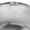 Zwilling Simplify 66870-005-0 Cookware Set, 9-piece, Sigma Classic+ Base, 18/10 Stainless Steel, Induction-compatible, Silver