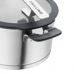 Zwilling Simplify 66870-005-0 Cookware Set, 9-piece, Sigma Classic+ Base, 18/10 Stainless Steel, Induction-compatible, Silver