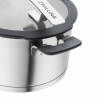Set de oale Zwilling Simplify 66870-005-0, 9 piese, Fund Sigma Classic+, Otel inoxidabil 18/10, Toate plitele inclusiv inductie, Argintiu