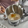 Kenwood Chef Baker XL KVL85.004SI konyhai robotgép, 1200 W, 2 db 5/7 l-es keverőtál, elektronikus vezérlés, pulzáló üzemmód, EasyWeigh™, ezüst színű