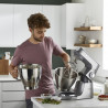 Kenwood Chef Baker XL KVL85.004SI Stand Mixer, 1200 W, 2 bowls (5/7 L), Electronic Controls, Pulse, EasyWeigh™, Silver