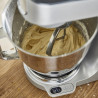 Kenwood Chef Baker XL KVL85.004SI konyhai robotgép, 1200 W, 2 db 5/7 l-es keverőtál, elektronikus vezérlés, pulzáló üzemmód, EasyWeigh™, ezüst színű