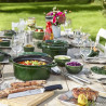 Χυτοσίδηρη κατσαρόλα Staub La Cocotte 40509-361-0, 6,7 λ, 28 εκ, -20 °C έως 260 °C, Σμάλτο, Καπάκι με αντιολισθητική επιφάνεια, Για επαγωγικές εστίες, Πράσινο