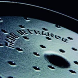 Staub La Cocotte Cast Iron Pot 40509-361-0, 6.7 L, 28 cm, -20°C to 260°C, Enamel, Lid with Droplet Pattern, Induction, Green
