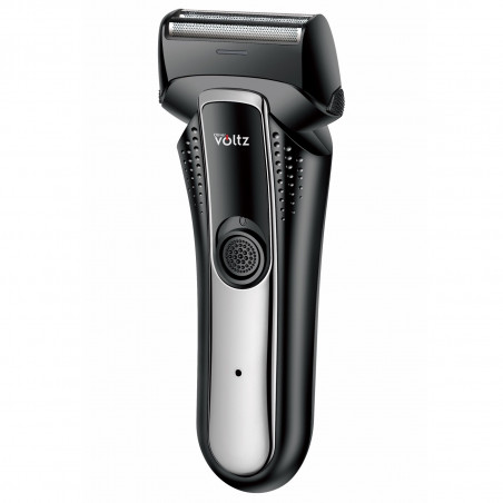 Aparat de ras cu baterie si trimmer incorporat Oliver Voltz OV51814E, 3 W, 40 min, 600 mAh, LED, Negru/Gri