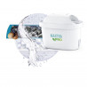Кана за филтриране на вода Brita Maxtra PRO, 2.5 л, LED индикатор, Боросиликатно стъкло, Светлосин