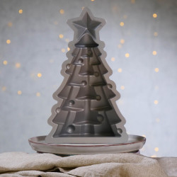 Dr. Oetker Christmas Tree Baking Pan 1392, 1 L, Made in Germany, Up to 230°C, 3D, Champagne