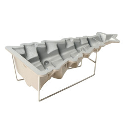 Dr. Oetker Christmas Tree Baking Pan 1392, 1 L, Made in Germany, Up to 230°C, 3D, Champagne