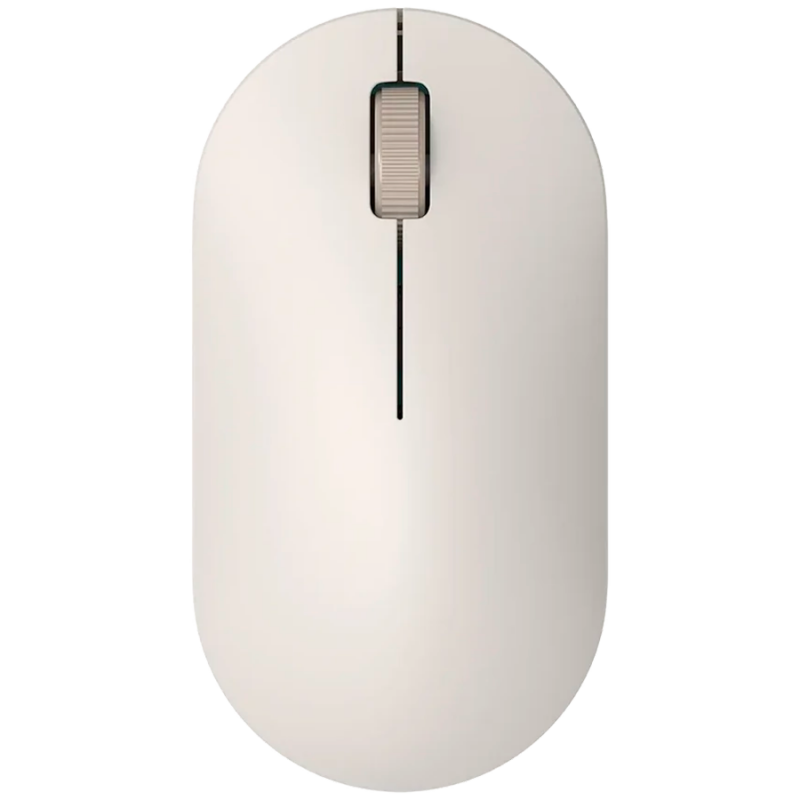 Безжична мишка Xiaomi WIRELESS MOUSE LITE 2 BHR8915GL, 1000 DPI, USB приемник, 2.4 GHz, Бял