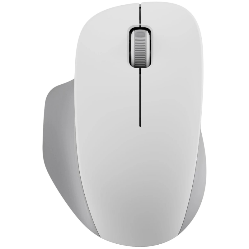 Mouse wireless Xiaomi Comfort Edition BHR9354GL, 1200 DPI, 3 butoane, 2,4 GHz, Click silentios, Alb