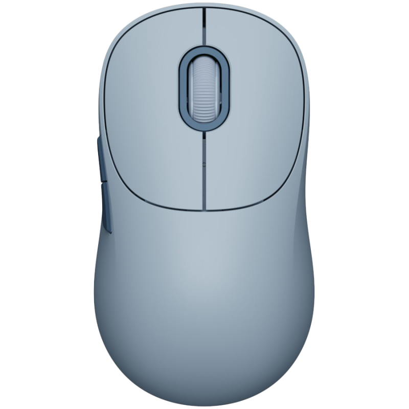 Безжична мишка Xiaomi BHR8914GL, 1200 DPI, 5 бутона, Bluetooth/2.4 GHz, Безшумно кликване, Син