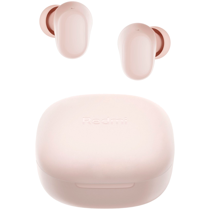 Casti wireless Xiaomi Redmi Buds 6 Play M2420E1, 7,5 ore, Raza de actune de 10 m, Bluetooth 5.4, IPX4, Roz