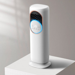 Kumtel HF-310 fűtő-, hűtő- és párásító rendszer, 1800 W, 15–20 m², 3 l, érintőképernyős vezérlés, távirányító, LED-kijelző, ionizálás, fehér/arany