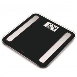 Beurer BF 183 LE mérleg-elemző, 180 kg-ig, XL kijelző, memória, BMI, Hold funkció, automatikus kikapcsolás, fekete/ezüst