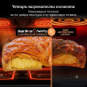 Двоен фритюрник с горещ въздух Cosori Dual Blaze TwinFry CAF-TF102S-AEUR, 10 л, 6 програми, 35-240 C, Таймер, ThermoIQ, Синхронизирано готвене и приключване, Черен/Сребрист