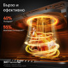 Φριτέζα θερμού αέρα Cosori Dual Blaze Pro CAF-P681S, 1700 W, 6,4 λίτρα, 12 προγράμματα, 360 ThermoIQ, Διπλοί θερμαντήρες, Κεραμική επίστρωση χωρίς PFAS, Μαύρο