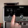 Кафеавтомат 2в1 Ninja Luxe Café Mini ES352EU, 1650W, 9 bar, 250 г, 1.3 л, Barista Assist, 3 настройки пяна, 6 вида еспресо, Инокс