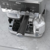 Espressor manual cu rasnita Ninja Luxe Café Mini ES352EU, 1650 W, 9 bar, 250 g, 1,3 l, Barista Assist, 3 setari pentru spumare, 6 tipuri de espresso,Otel inoxidabil