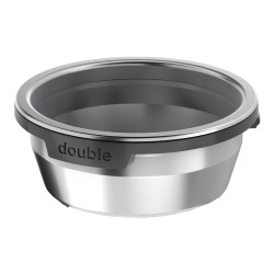 Ninja Luxe Café Mini ES352EU 2-in-1 Coffee Machine, 1650W, 9 bar, 250 g, 1.3 L, Barista Assist, 3 foam settings, 6 espresso options, stainless steel