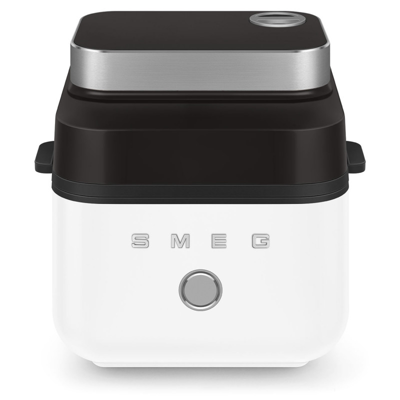 Smeg Collezione AFC01WHMAU Hot Air Fryer, 1450 W, 7.3 L, 40–200°C, 7 Programs, Dual Mode, Touch Controls, Timer, LED, White