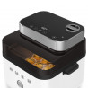 Friteuza cu aer cald Smeg Collezione AFC01WHMAU, 1450 W, 7,3 l, 40-200 °C, 7 programe, Mod dublu, Comandă tactila, Timer, LED, Alb
