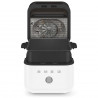 Smeg Collezione AFC01WHMAU Hot Air Fryer, 1450 W, 7.3 L, 40–200°C, 7 Programs, Dual Mode, Touch Controls, Timer, LED, White