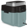 Friteuza cu aer cald Smeg Collezione AFC01EGMAU, 1450 W, 7,3 l, 40-200°C, 7 programe, Mod dublu, Comandă tactila, Timer, LED, Verde
