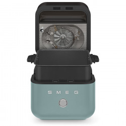 Smeg Collezione AFC01EGMAU Hot Air Fryer, 1450 W, 7.3 L, 40–200°C, 7 Programs, Dual Mode, Touch Controls, Timer, LED, Green