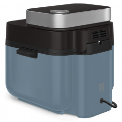 Smeg Collezione AFC01SBMAU Hot Air Fryer, 1450 W, 7.3 L, 40–200°C, 7 Programs, Dual Mode, Touch Controls, Timer, LED, Blue
