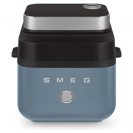 Smeg Collezione AFC01SBMAU Hot Air Fryer, 1450 W, 7.3 L, 40–200°C, 7 Programs, Dual Mode, Touch Controls, Timer, LED, Blue