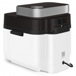 Smeg Collezione AFC01WHMAU Hot Air Fryer, 1450 W, 7.3 L, 40–200°C, 7 Programs, Dual Mode, Touch Controls, Timer, LED, White