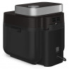 Фритюрник с горещ въздух Smeg Collezione AFC01BLMAU, 1450W, 7.3 л, 40-200°C, 7 програми, Двоен режим, Сензорно управление, Таймер, LED, Черен