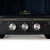 Ariete Da Gennaro 3901/00 elektromos pizzasütő, 2200 W, 430 °C, 3 üzemmód, kőlap, időzítő, piros