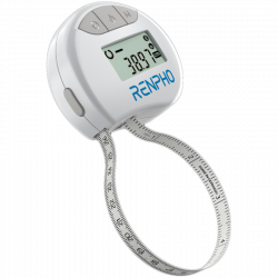 RENPHO BMF01 PEU-RF-BMF01-WH Smart Body Measurement Tape, 150 cm, LCD Display, Bluetooth, White