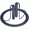 Coarda inteligenta de sаrit Xiaomi BHR6944GL, 3 m, Contor electronic, Afisaj, Bluetooth, USB-C, Albastra