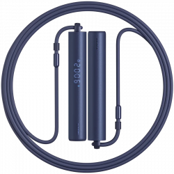 Έξυπνο σχοινάκι για άλματα Xiaomi BHR6944GL, 3 μ., Ηλεκτρονικός μετρητής, Οθόνη, Bluetooth, USB-C, Μπλε