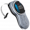 RENPHO PEU-R-Y002-BK Smart Body Measurement Tape, 150 cm, LCD Display, Bluetooth, Black