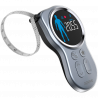Смарт измервателна лента за тяло RENPHO PEU-R-Y002-BK, 150 см, LCD дисплей, Bluetooth, Черен
