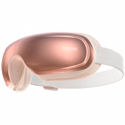 Масажор за очи RENPHO EYERIS 3 ROSÉ PEU-R-G010V-RS, 3 режима, Нагряване, Гласово управление, Bluetooth, Розово злато