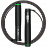 Смарт въже за скачане RENPHO R-Q008 PUS-R-Q008-BK, 3 м, 3 режима, LCD дисплей, Bluetooth, Скачане без въже, Черен