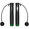 RENPHO R-Q008 PUS-R-Q008-BK Smart Jump Rope, 3 m, 3 modes, LCD display, Bluetooth, Rope-Free Jumping, Black