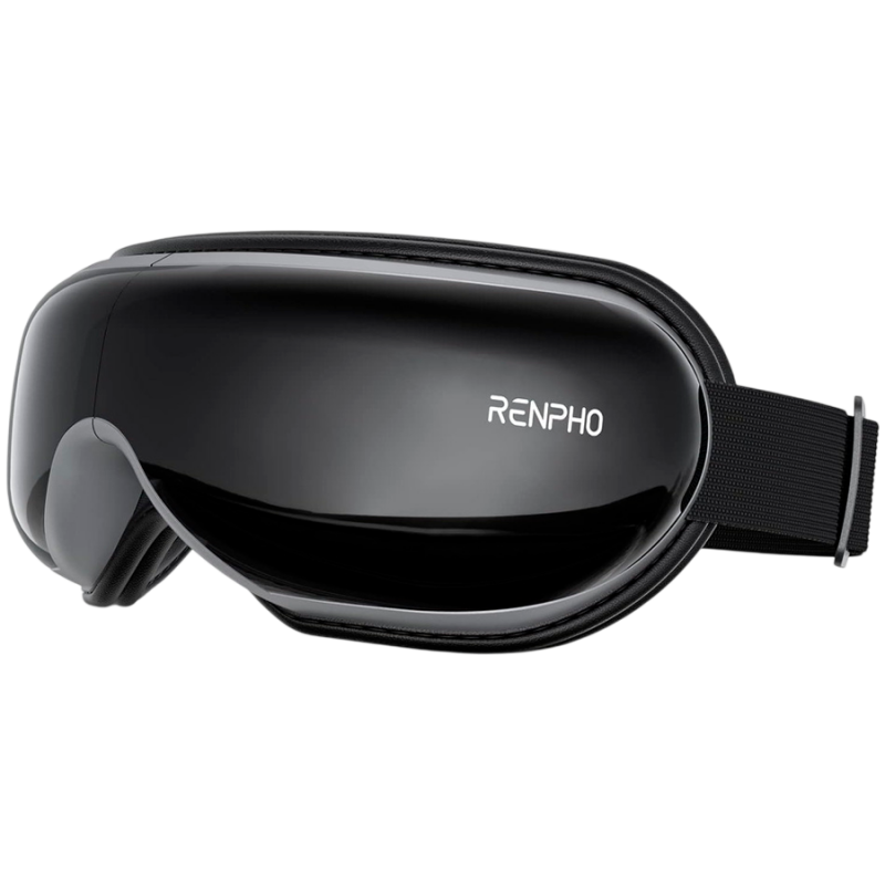 RENPHO EYERIS 1 PEU-RF-EM001-BK Eye Massager, 6 modes, Air compression, 3 heat settings, Bluetooth, Black