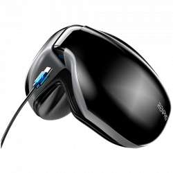 Aparat de masaj pentru ochi RENPHO EYERIS 1 PEU-RF-EM001-BK, 6 moduri, Compresie cu aer, 3 niveluri de Incalzire, Bluetooth, Negru