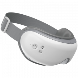 RENPHO Eyeris 1RC Eye Massager, 5 W, 5 Modes, Air Compression, Heating, Bluetooth, Remote Control, White