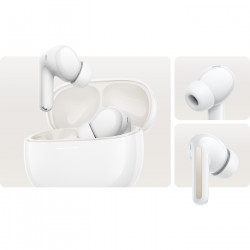 Casti Xiaomi Redmi Buds 8 M2544E1, 11 ore, BT 5.4, IP54, Hi-Res Audio Wireless, Reducere a zgomotului cu AI, Incarcare rapida, Alb