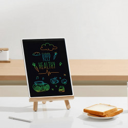 Tableta pentru scris si desenat Xiaomi BHR7278GL, 13,5″, Linii colorate, Creion magnetic, Ecran LCD, Alb