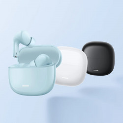 Xiaomi Redmi Buds 8 Lite M2539E1 fülhallgató, 7 óra, Bluetooth 5.4, akár 42 dB-es aktív zajszűrés (ANC), AI-alapú zajszűrés, titánmembrános hangszóró, IP54, világoskék