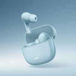 Casti wireless Xiaomi Redmi Buds 8 Lite M2539E1, 7 ore, Bluetooth 5.4, ANC pana la 42 dB, Reducere a zgomotului cu AI, difuzor cu membrana din titan, IP54, Albastru deschis