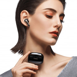 Ακουστικά Xiaomi Buds 5 Pro WiFi M2438E1, 10 ώρες, BT 5.4, ANC έως 55 dB, Qualcomm XPAN, aptX Lossless, Hi-Res Audio, IP54, Μαύρο