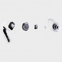 Xiaomi Buds 5 Pro WiFi M2438E1 fülhallgató, 10 óra, BT 5.4, ANC akár 55 dB-ig, Qualcomm XPAN, aptX Lossless, Hi-Res Audio, IP54, fekete